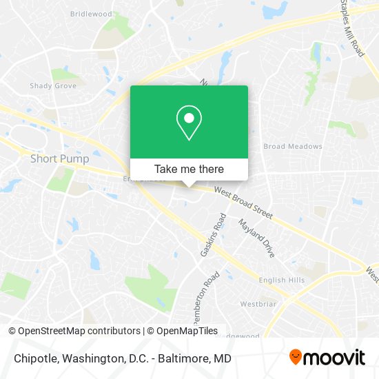 Chipotle map