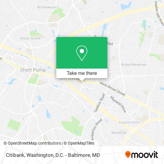 Citibank map