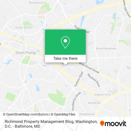 Richmond Property Management Blog map