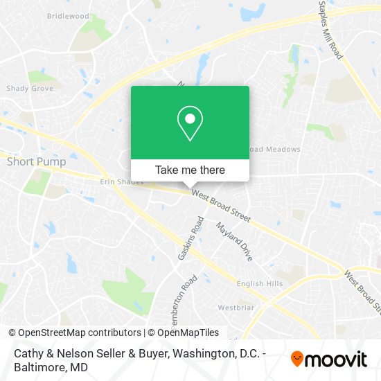 Cathy & Nelson Seller & Buyer map