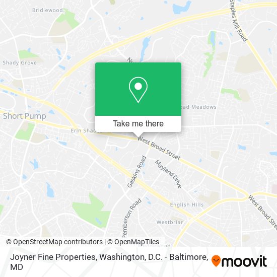 Mapa de Joyner Fine Properties