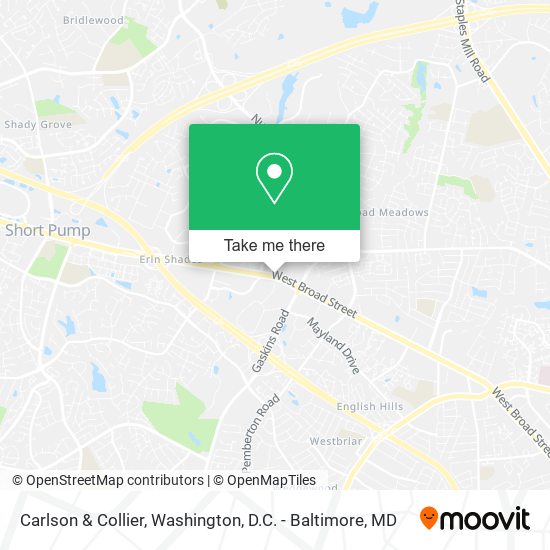 Carlson & Collier map