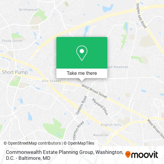 Commonwealth Estate Planning Group map