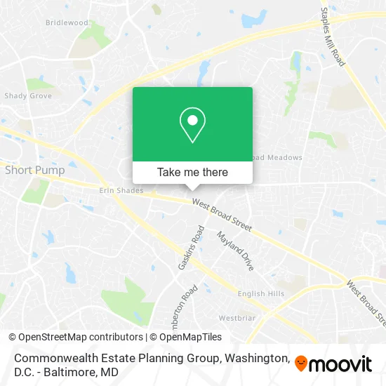 Commonwealth Estate Planning Group map