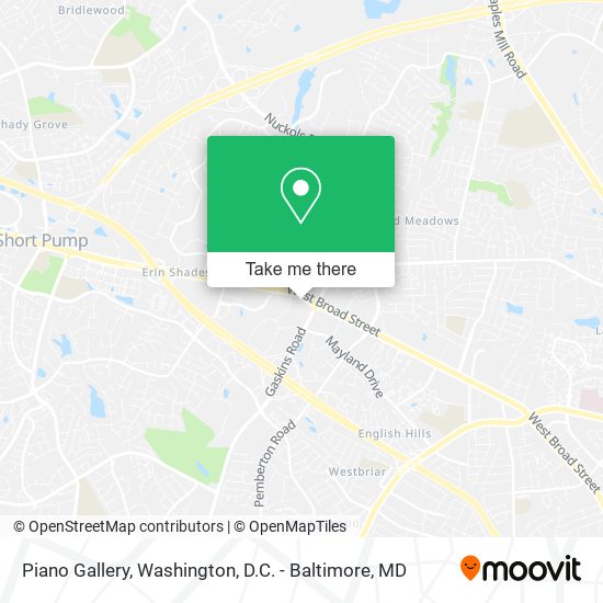 Piano Gallery map