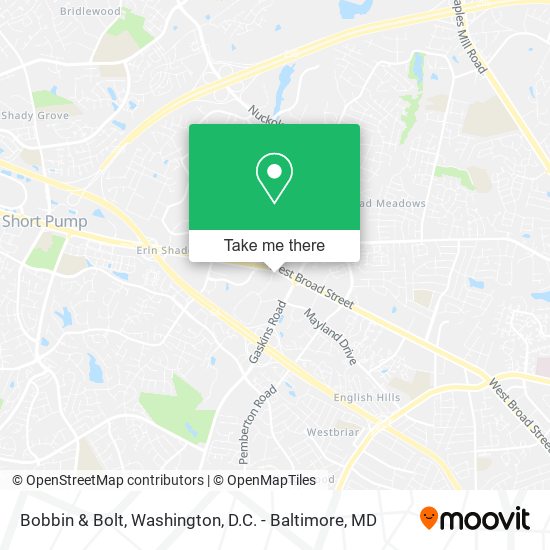 Bobbin & Bolt map