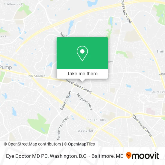 Eye Doctor MD PC map