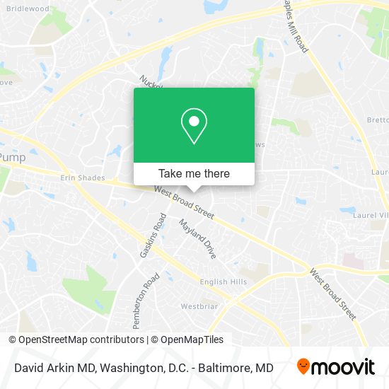 David Arkin MD map