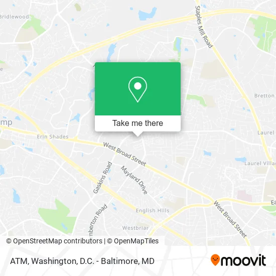 ATM map