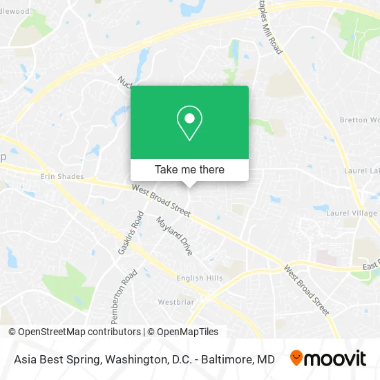 Asia Best Spring map