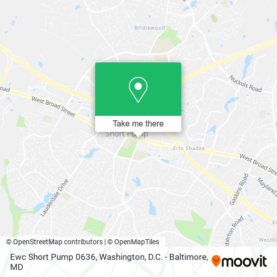 Ewc Short Pump 0636 map