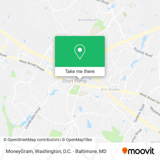 MoneyGram map