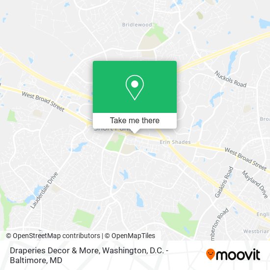 Mapa de Draperies Decor & More