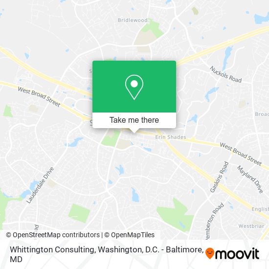 Whittington Consulting map