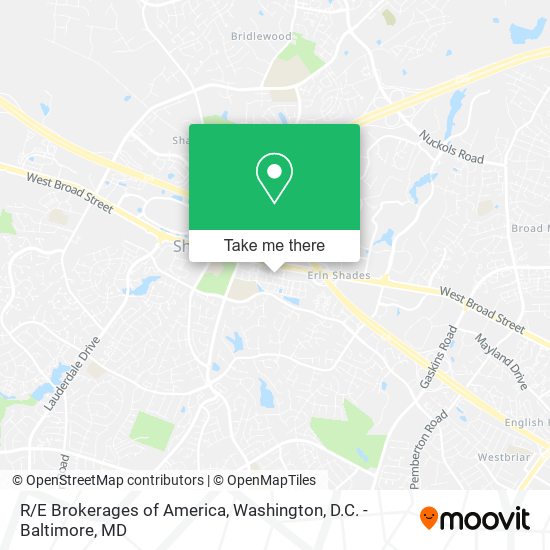 R/E Brokerages of America map