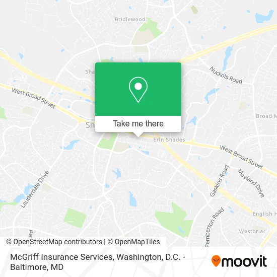 McGriff Insurance Services map