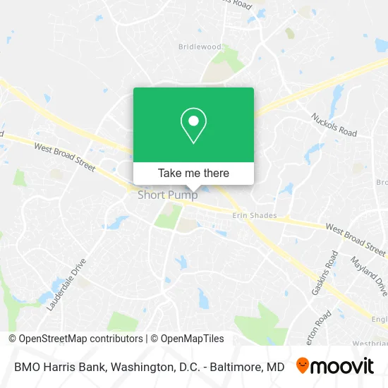 BMO Harris Bank map