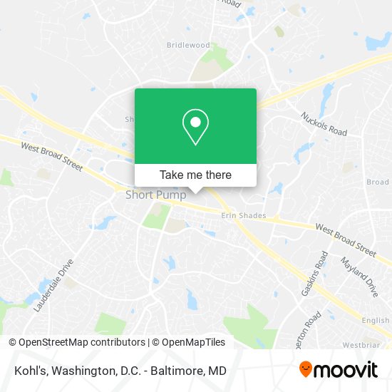 Kohl's map