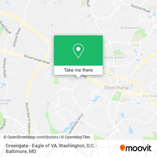 Mapa de Greengate - Eagle of VA