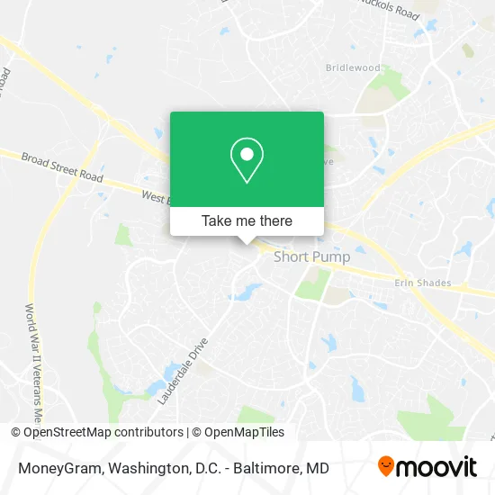 MoneyGram map