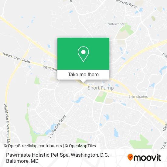Pawmaste Holistic Pet Spa map