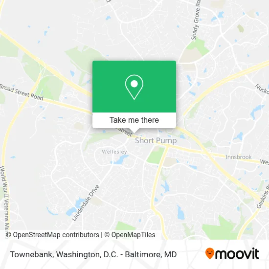 Townebank map