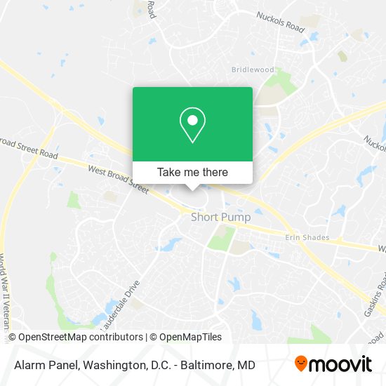 Mapa de Alarm Panel