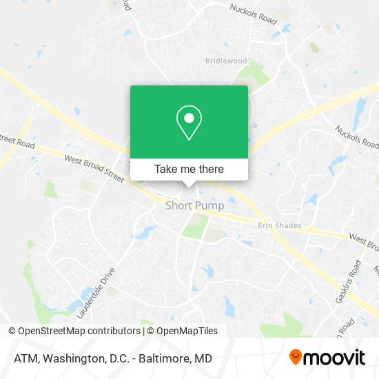 ATM map