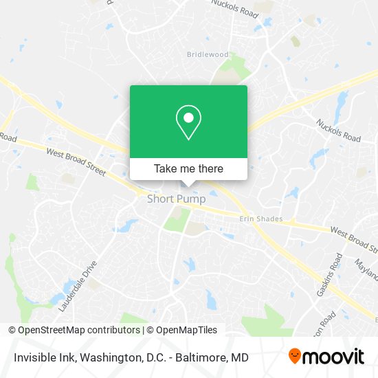 Invisible Ink map