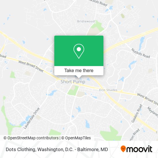 Dots Clothing map