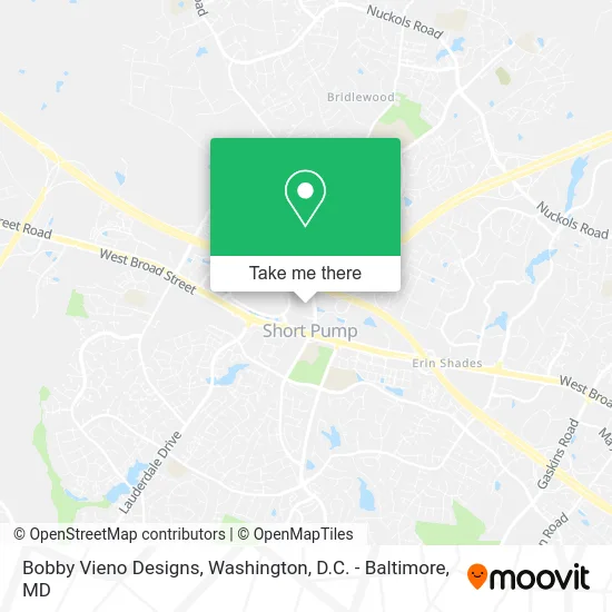 Bobby Vieno Designs map