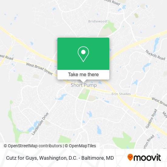 Cutz for Guys map
