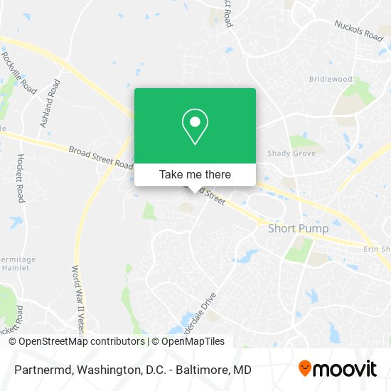 Partnermd map