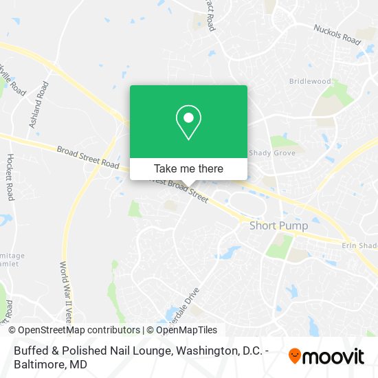 Buffed & Polished Nail Lounge map