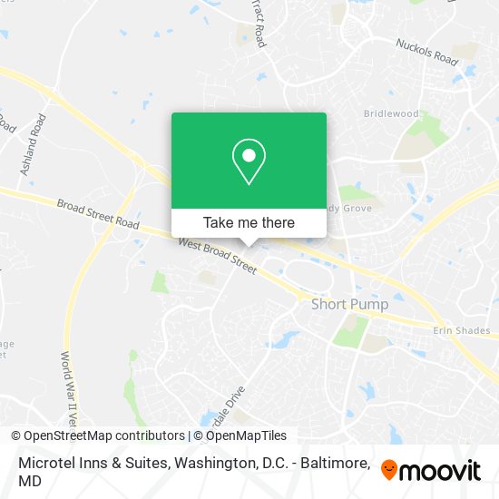 Mapa de Microtel Inns & Suites