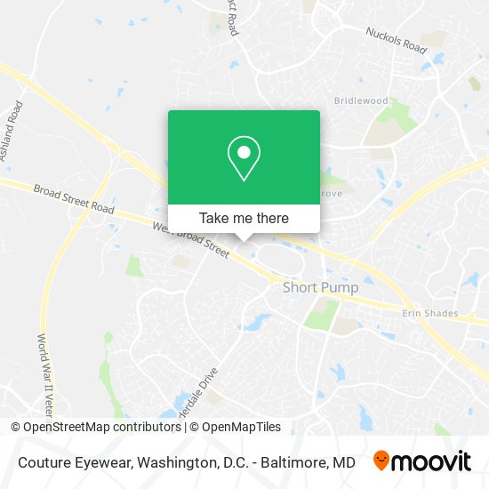 Couture Eyewear map
