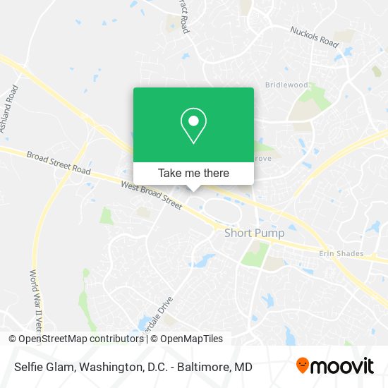 Selfie Glam map