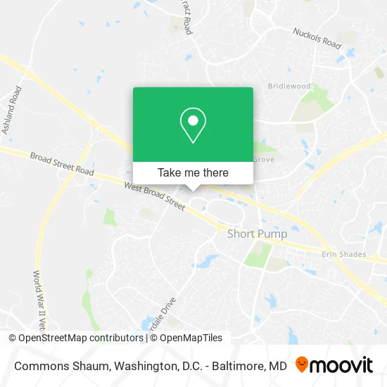 Commons Shaum map
