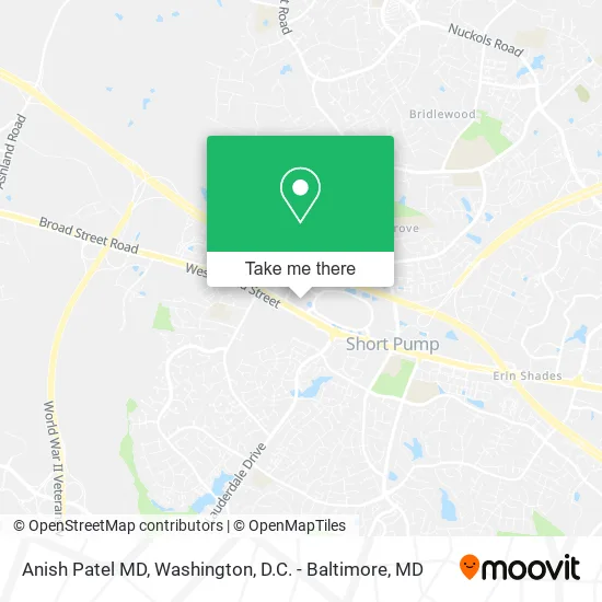 Anish Patel MD map