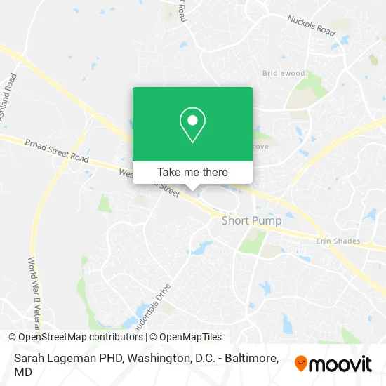 Sarah Lageman PHD map