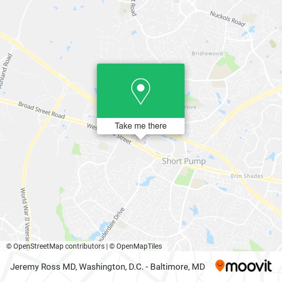 Mapa de Jeremy Ross MD