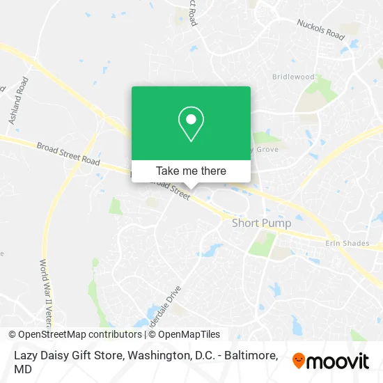 Lazy Daisy Gift Store map