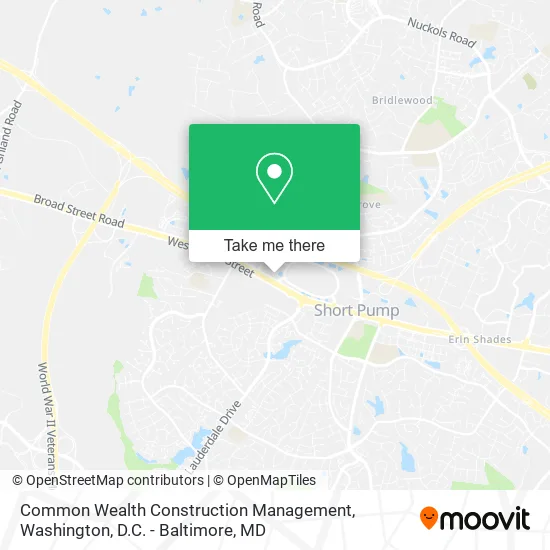 Common Wealth Construction Management map