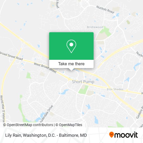 Mapa de Lily Rain