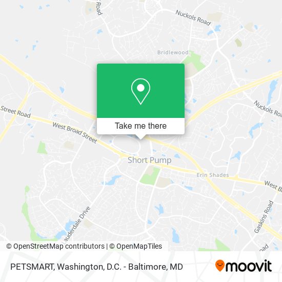 Mapa de PETSMART