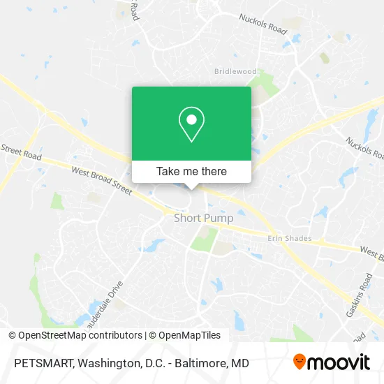 PETSMART map
