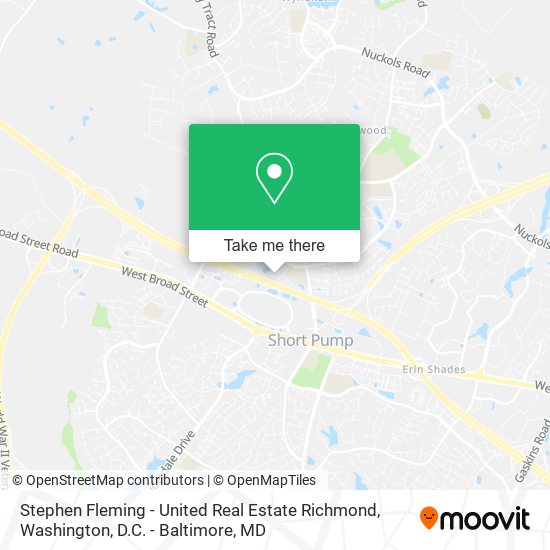 Mapa de Stephen Fleming - United Real Estate Richmond