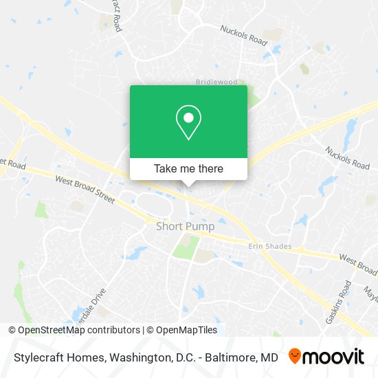 Stylecraft Homes map