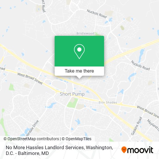 No More Hassles Landlord Services map