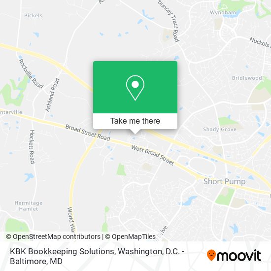 KBK Bookkeeping Solutions map